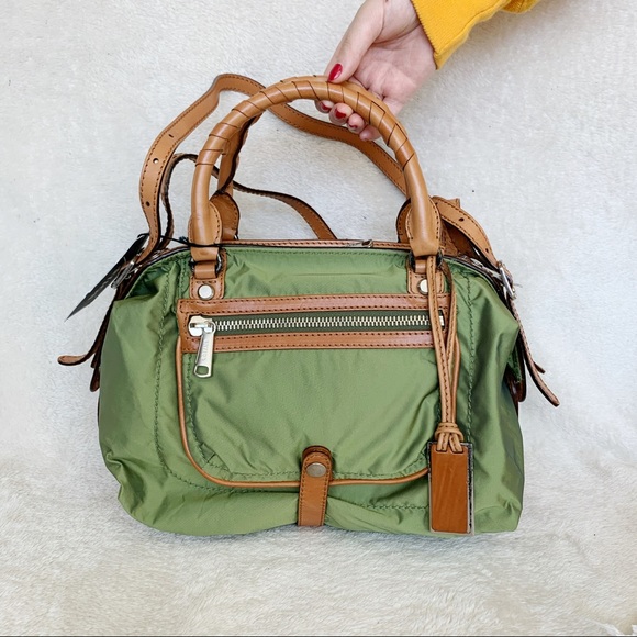 Closet Closes 11/1/22 Gryson Nylon and Leather Skye Tote Bag NWOT - Picture 4 of 10